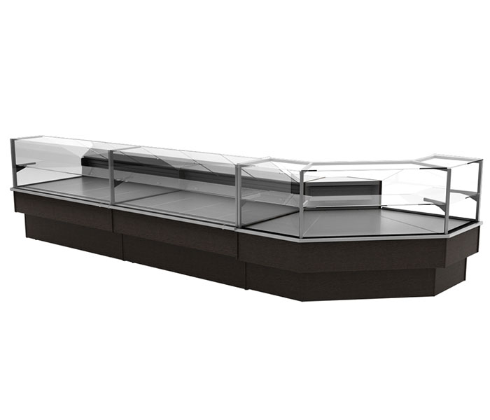 Другой вид линии с похожей витриной