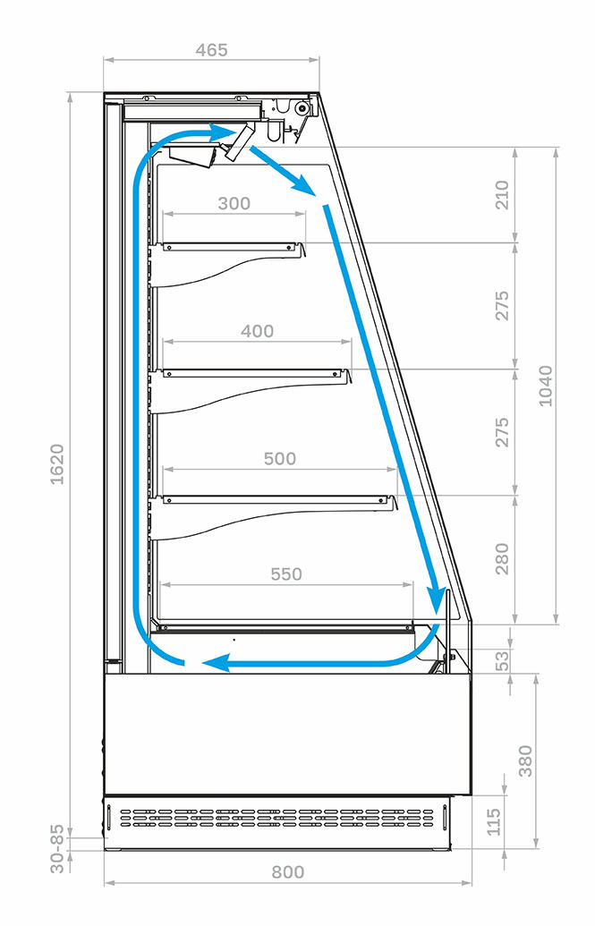 Схема с размерами