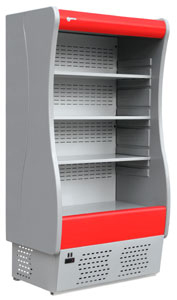 Холодильный стеллаж (горка) Полюс 100