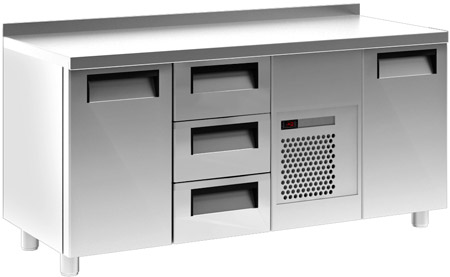 Холодильный стол Carboma 3GN/NT (2 двери, 3 ящика)