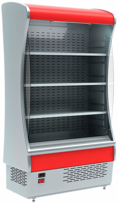 Пристенная холодильная витрина Полюс ВХСп-0,7